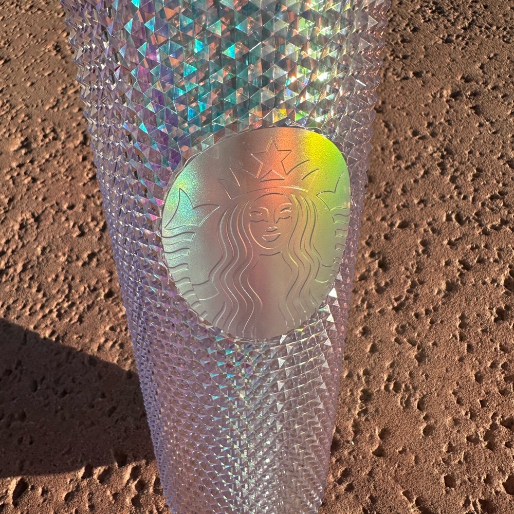 Starbucks Holographic silver Tumbler - Picture 3 of 4